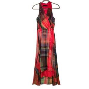 Chetta B Maxi Halter Neck Zipper Dress. Size 6